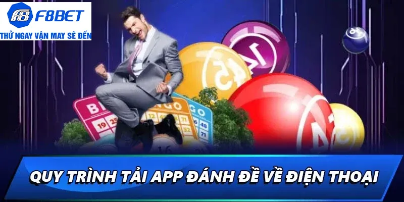 quy trình tải app đánh đề